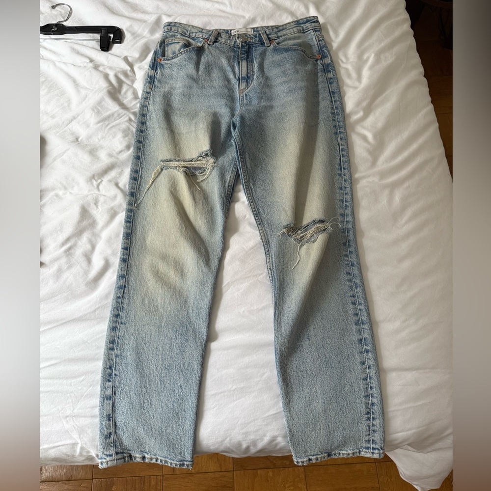 Zara ripped skinny jeans size 8 / EUR 40